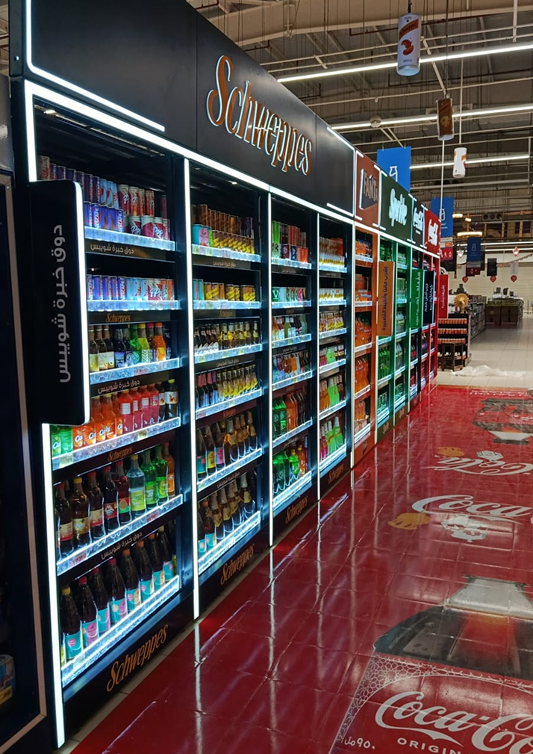 BrandAid Cocacola Home shelves