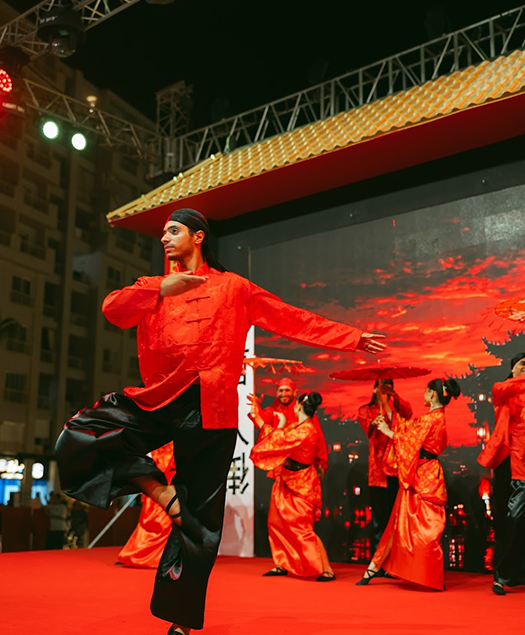 China town — Production and execution