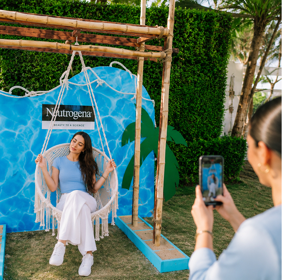 Brandaid x Neutrogena hydro boost spf event