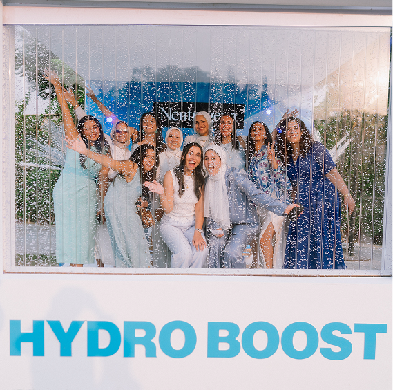 Brandaid x Neutrogena hydro boost spf event